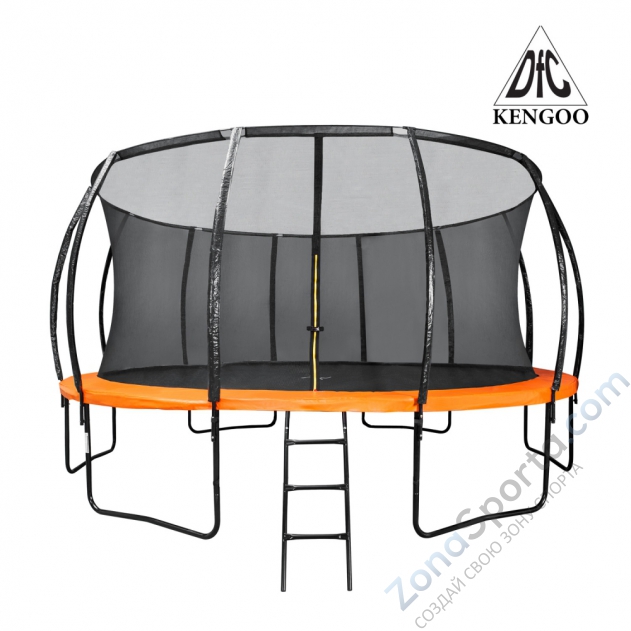 Батут DFC Trampoline Kengoo с сеткой 18FT-TR-E-BAS