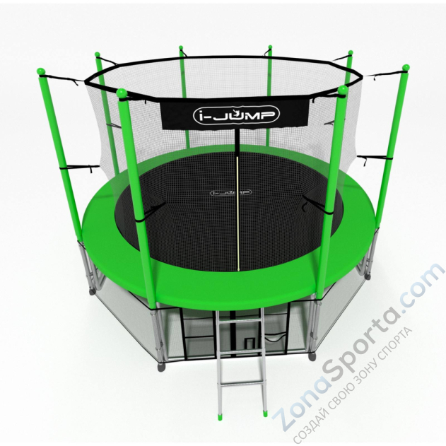 Батут i-Jump Classic 16ft green