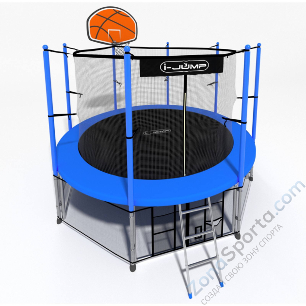Батут i-Jump Basket 8ft blue