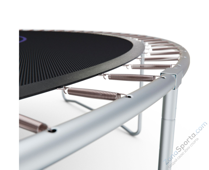 Батут с сеткой DFC Pelpo 12ft с лестницей, Red