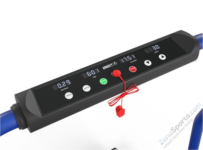 Беговая дорожка Unix Fit R-300C Blue