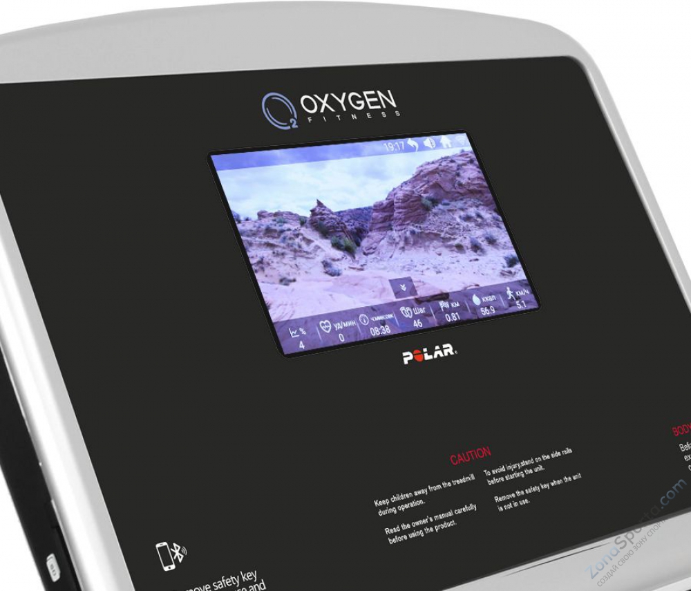 Беговая дорожка Oxygen Fitness New Classic Aurum TFT