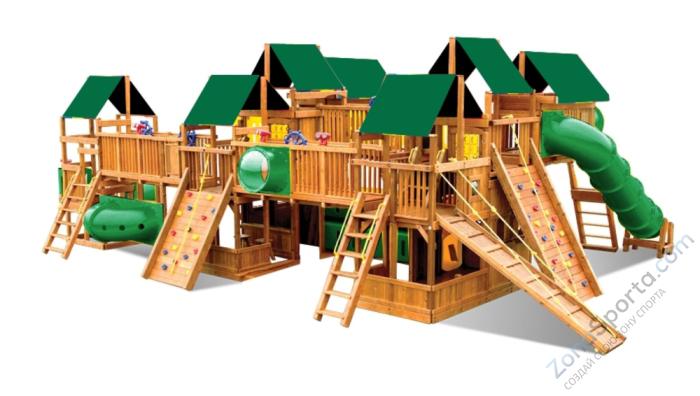 Детская игровая площадка Rainbow Play System Мегаполис Тент (Megapolis RYB)