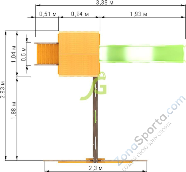 Детская площадка IgraGrad Игруня 1