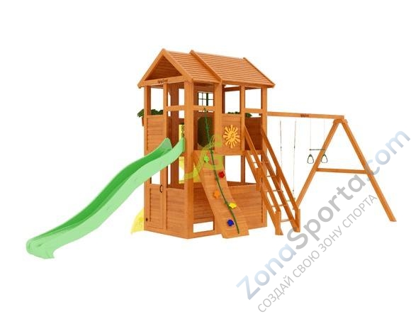 Детская площадка IgraGrad Клубный домик 2 с трубой