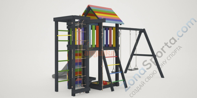 Детская площадка Савушка 6 (Black Edition)