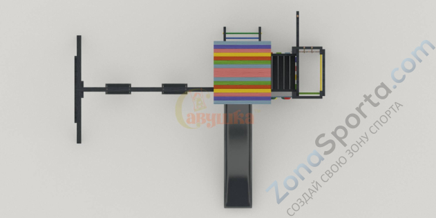 Детская площадка Савушка 6 (Black Edition)