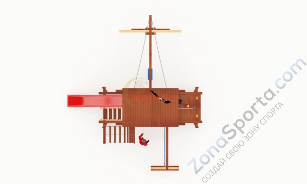 Детская площадка Савушка Люкс 3