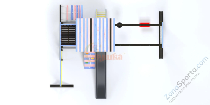 Детская игровая площадка Савушка-15 (Color-4)