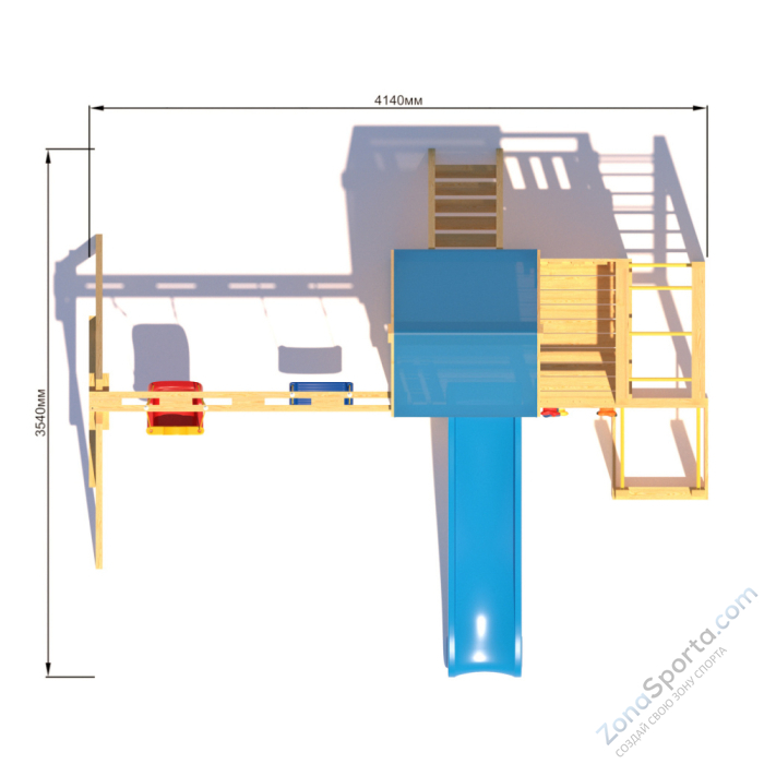 Детская площадка CustWood Scout S5