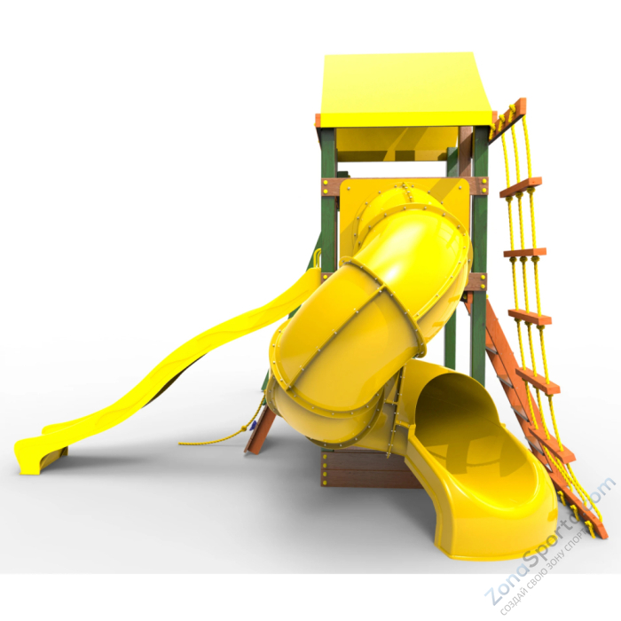 Детская площадка Пикник Вега с винтовой трубой