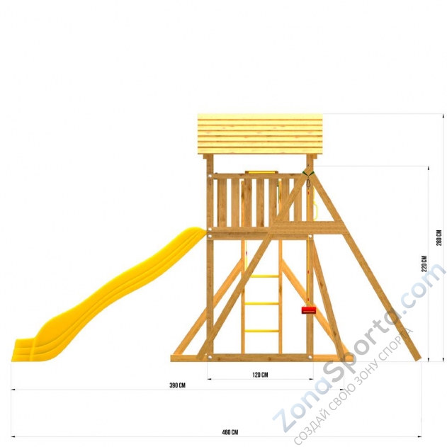 Детский игровой комплекс Jungle Cottage JC4 
