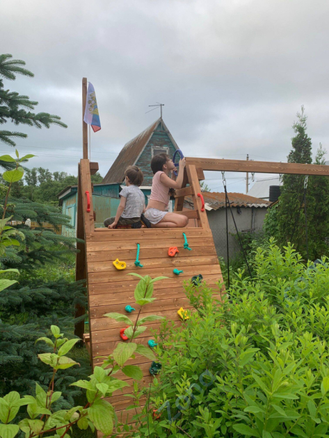 Детский городок Выше Всех Мини с горкой