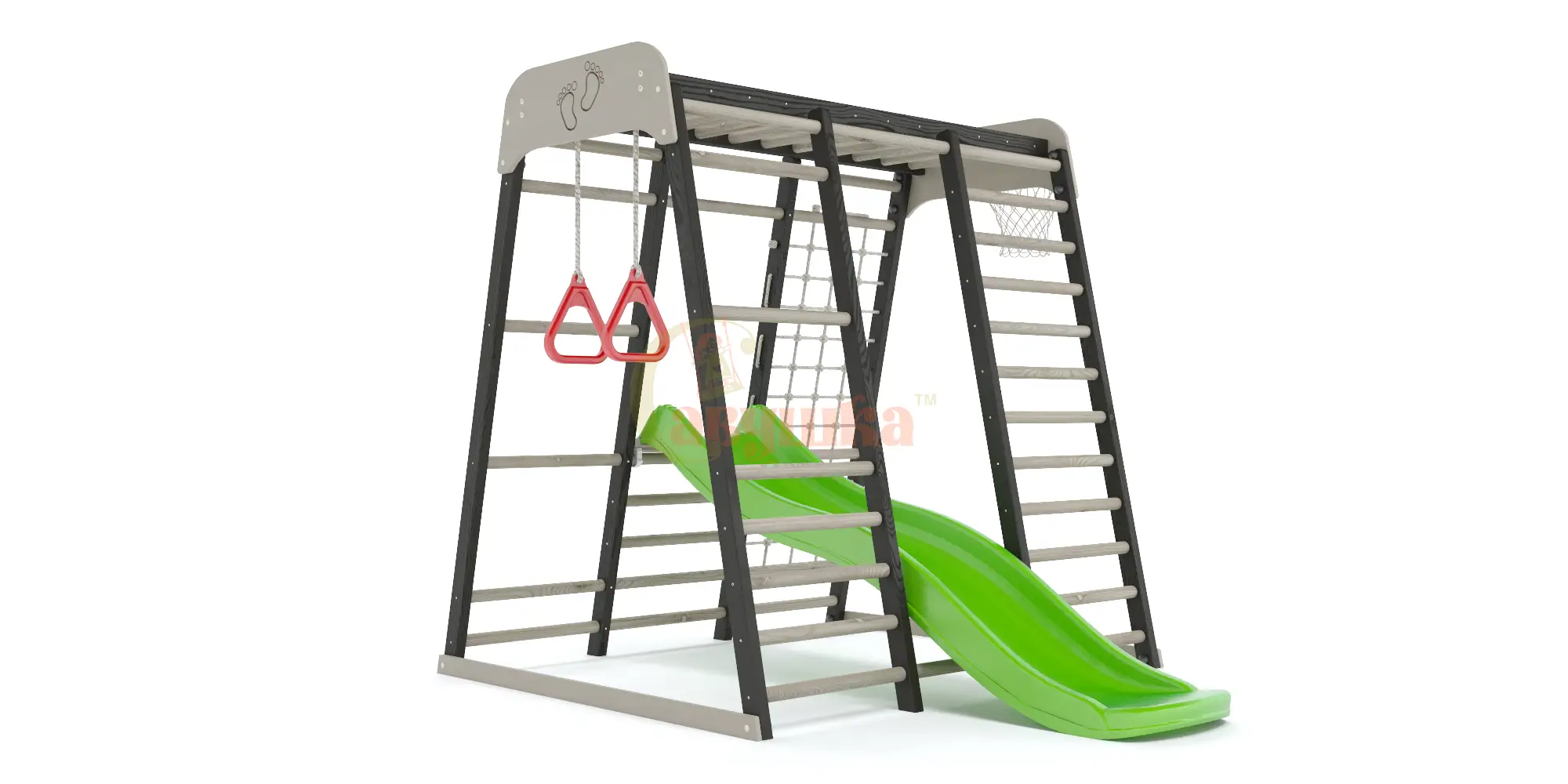 Детский комплекс Савушка Непоседа 1 nero-cappucino 1