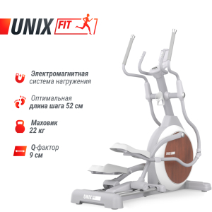 Эллиптический тренажер Unix Fit MV-850 (Auto Incline) Wood