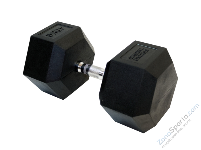 Гантель 45 кг гексагональная Original FitTools FFT-HEX-45