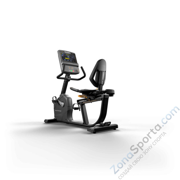 Горизонтальный велоэргометр Matrix Endurance с консолью Premium LED