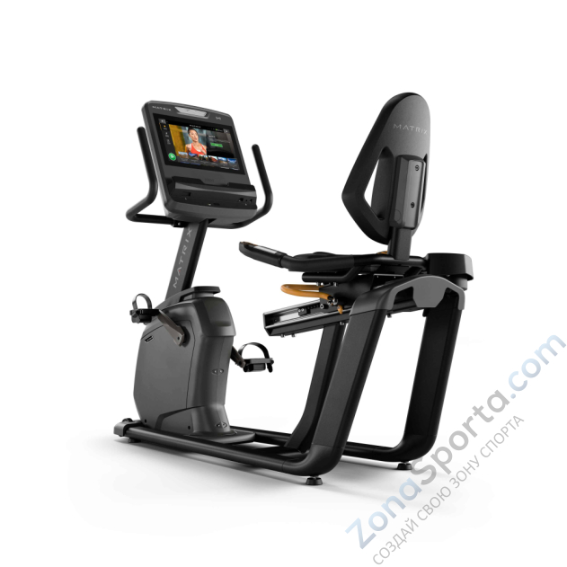 Горизонтальный велоэргометр Matrix Lifestyle с консолью Touch