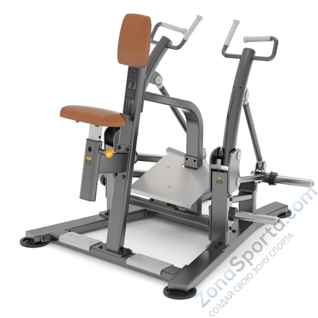 Гребная тяга на свободных весах AnyFit T04