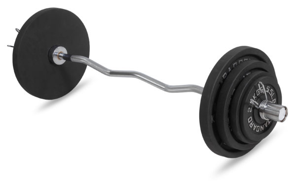 Гриф 50 мм. W-образный 1,2 м. до 180 кг. VictoryFit VF-S5012W180