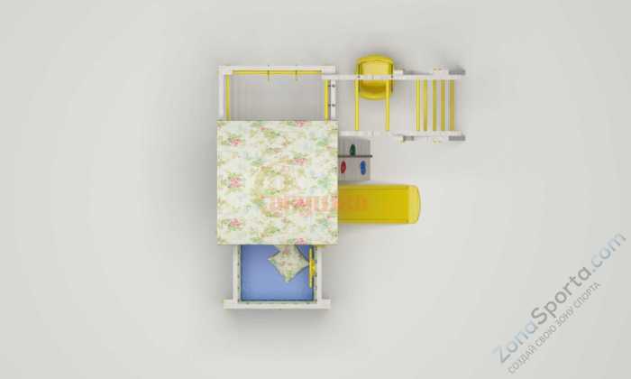 Игровой комплекс Савушка Baby 2 оливковый