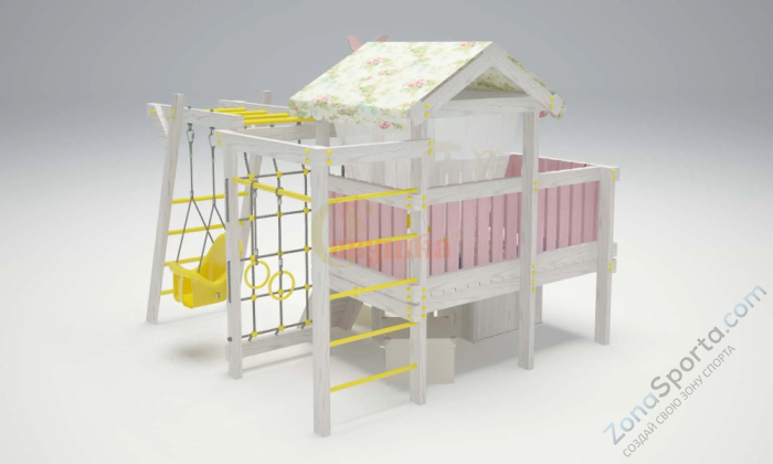 Игровой комплекс Савушка Baby 2 розовый