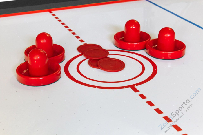 Игровой стол - трансформер (бильярд, аэрохоккей, настольный теннис) Twister (черный)