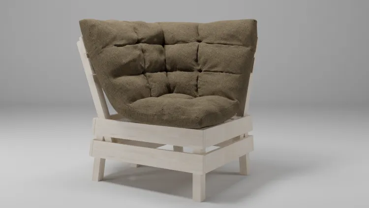 Кресло деревянное угловое Savushka Type-YD