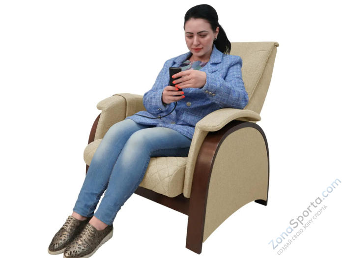 Кресло-качалка (маятник) с массажем Fujimo Balance 2 Бежевый