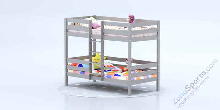 Кровать детская двухъярусная Савушка-05 90х200 Cappuccino (капучино)