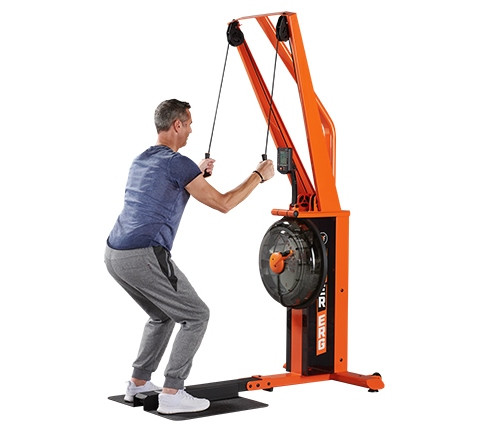 Лыжный тренажер FluidPowerERG Orange