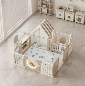 Манеж Unix Kids DeLuxe House Storage Camel 180 x 200 см