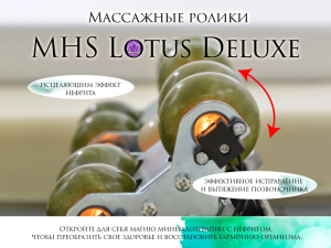 Массажная кровать Lotus Deluxe R-518