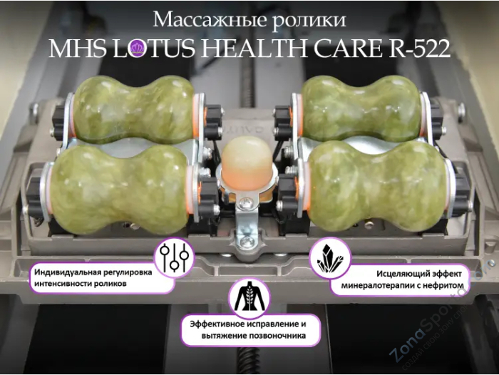 Массажная кровать MHS Lotus HealthCare R-522