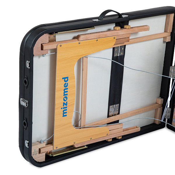 Массажный складной стол Mizomed Premium 3 черный