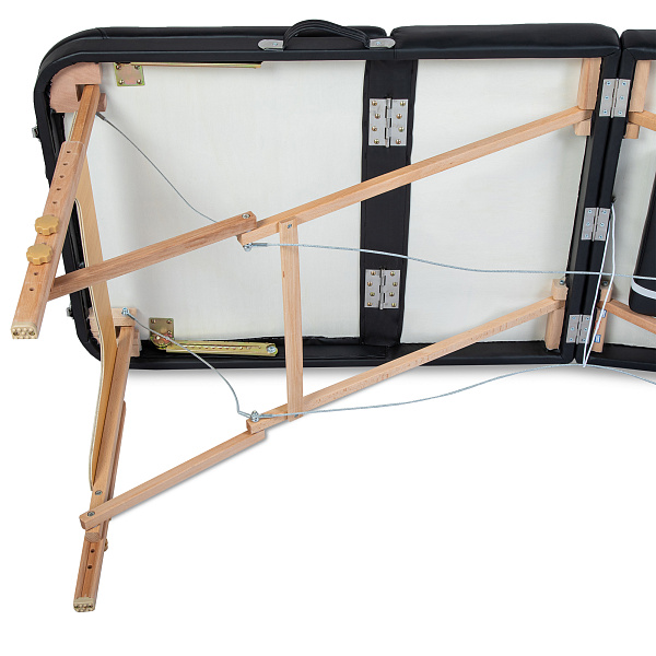 Массажный складной стол Mizomed Premium 3 черный