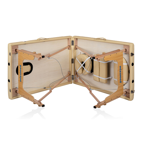 Массажный складной стол Mizomed Standart 2 бежевый