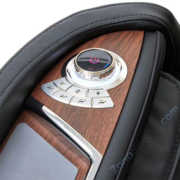 Массажное кресло Ergonova Chronos Silver Black