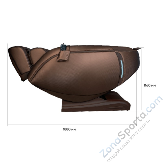 Массажное кресло Ergonova Organic 5 Espresso Brown