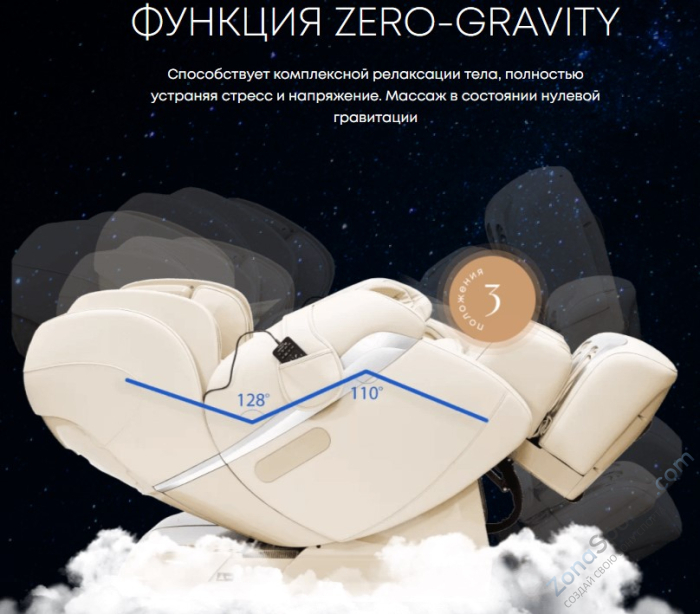 Массажное кресло iMassage Inspiration Brown