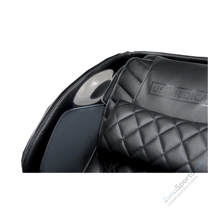 Массажное кресло US Medica Apollo (черное)