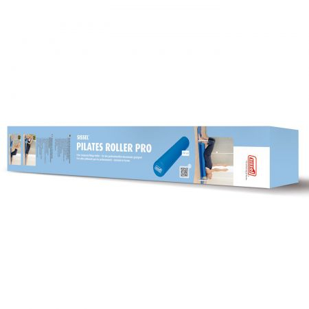 Массажный ролик SISSEL Pilates Roller Pro 90 см, жесткий, синий