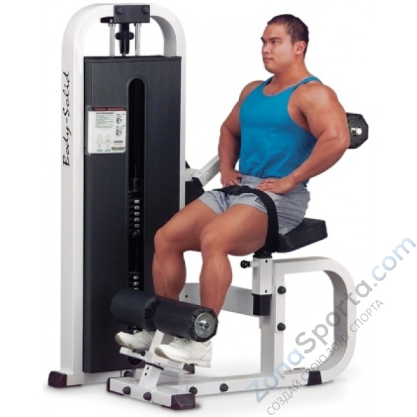 Разгибание спины сидя блочный тренажер Body Solid SBK1600G-2