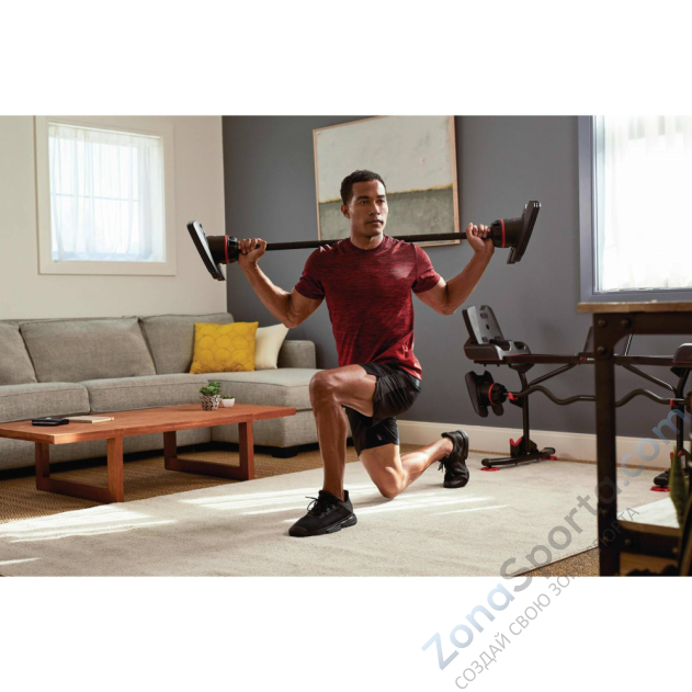 Регулируемая штанга Bowflex SelectTech 2080