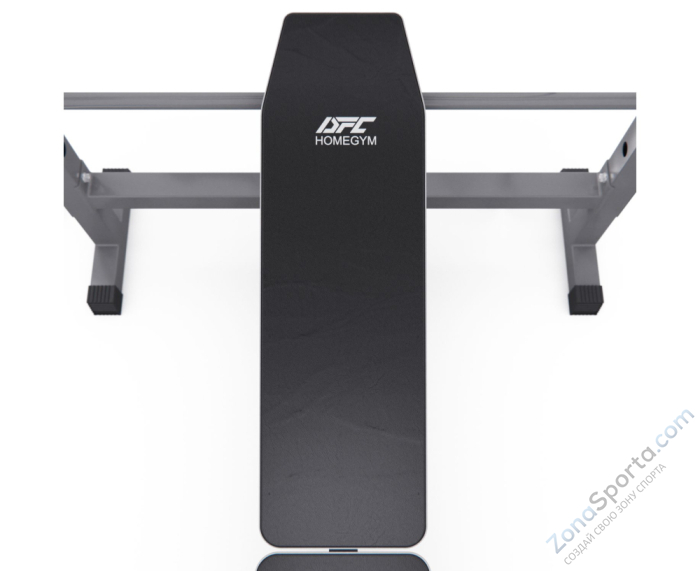 Скамья со стойками под штангу DFC D705