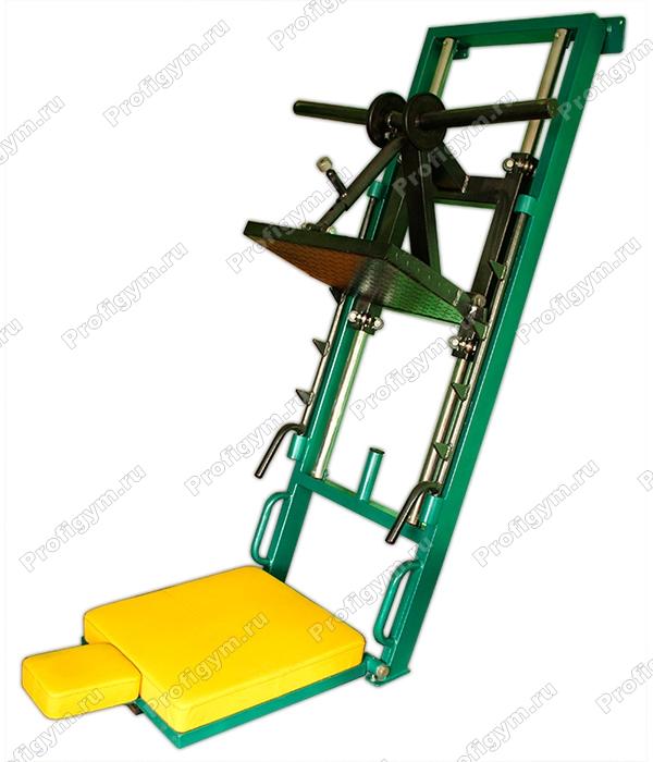 Станок для жима ногами пристенный, складной Profigym ТД-0310-D