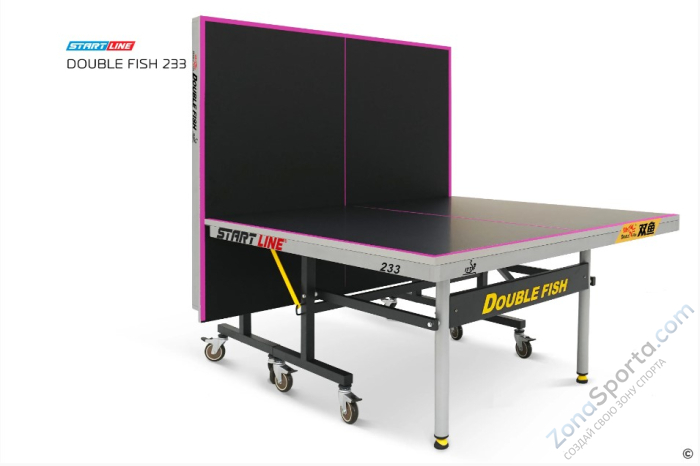 Стол теннисный Double Fish 233 черный