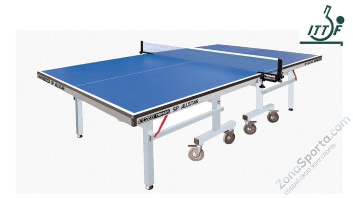 Теннисный стол San-Ei/Tibhar SP Allstar ITTF (синий)