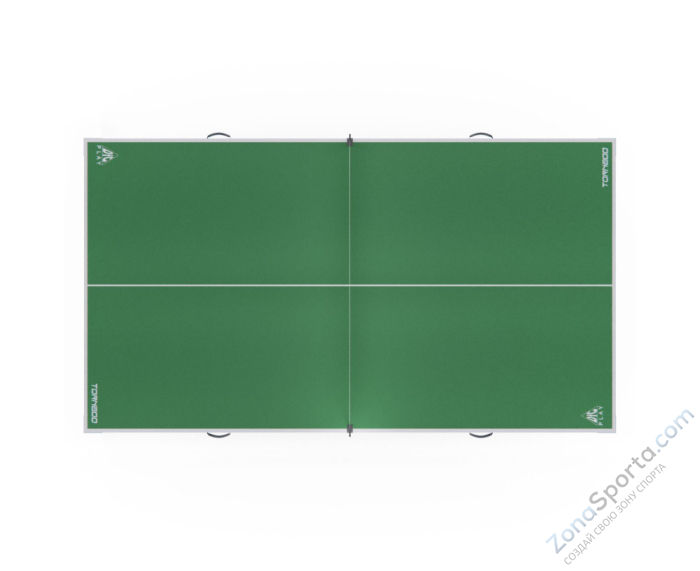 Теннисный стол DFC Tornado Home Compact зеленый