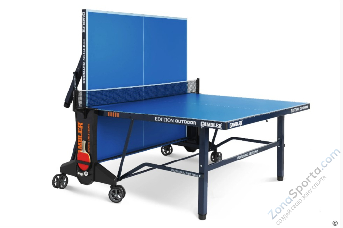 Теннисный стол Gambler Edition Outdoor 6 blue